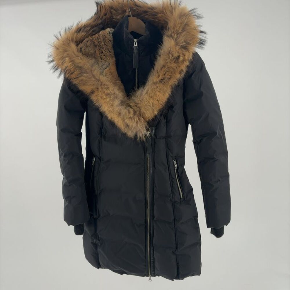 Mackage TRISH Down Coat with natural fur Signature Collar